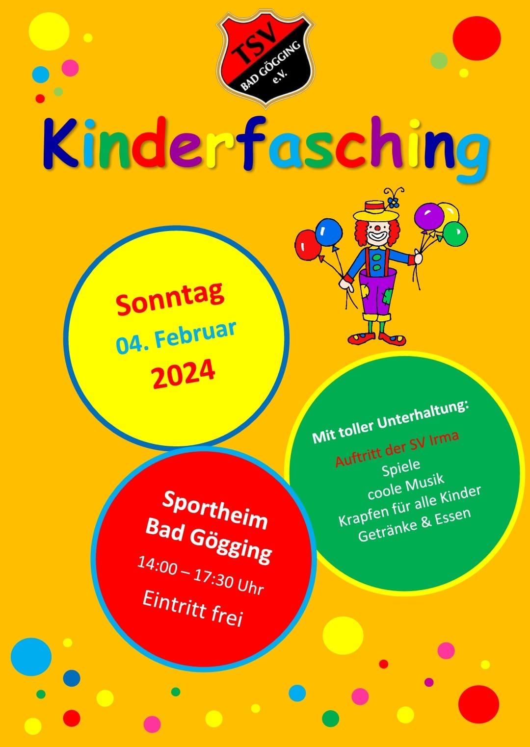 TSV Kinderfasching