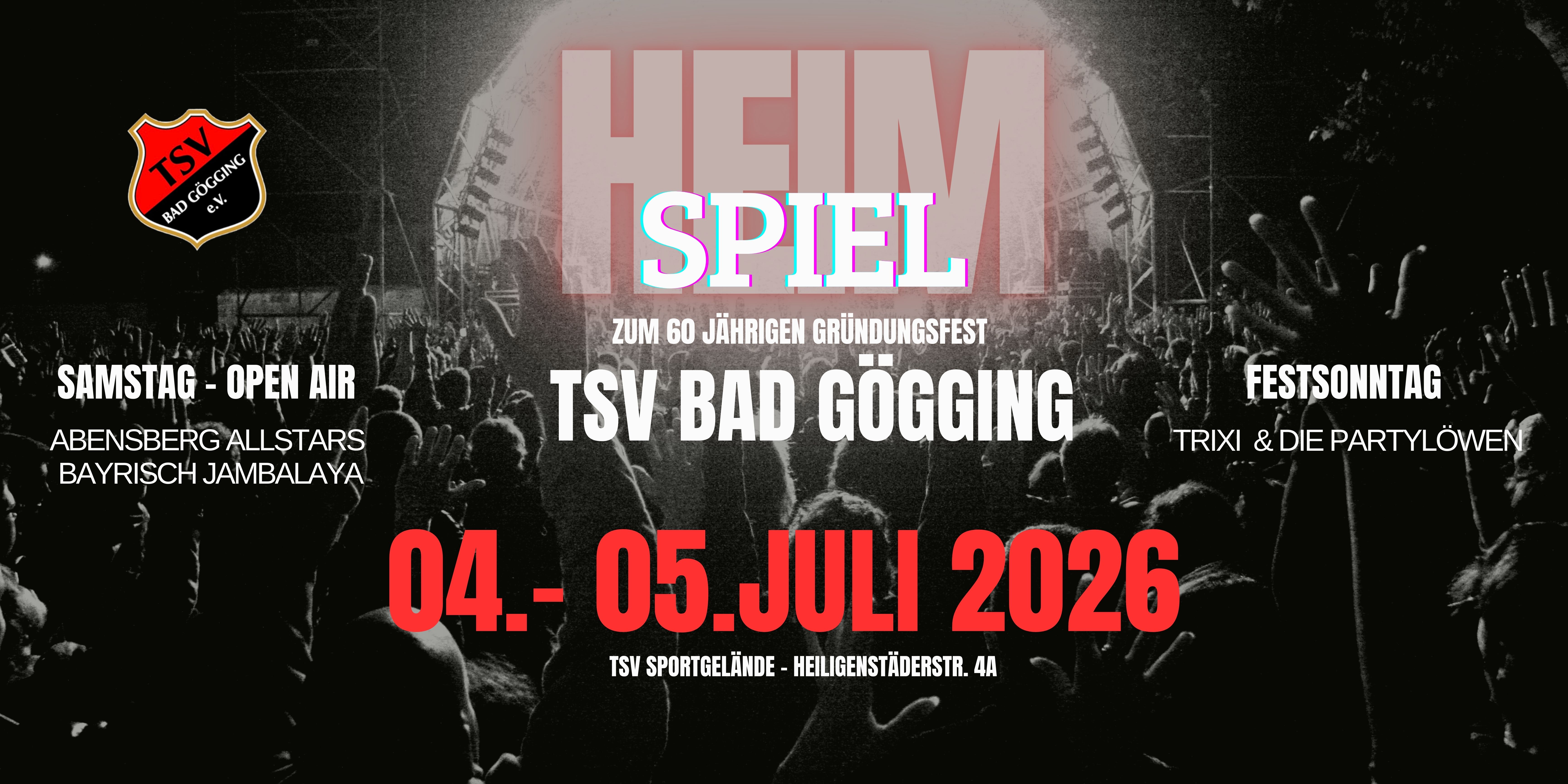 Black and White Retro Music Party Instagram Post Banner Medium US Querformat