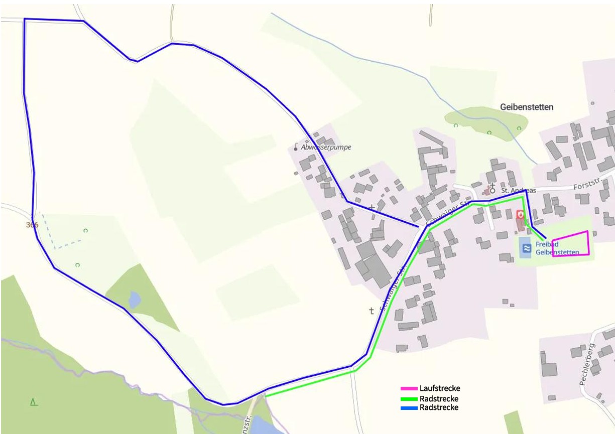 kindertriathlon strecke 2025